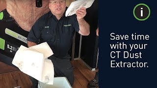 Festool Training: Want to save time with your CT Dust Extractor