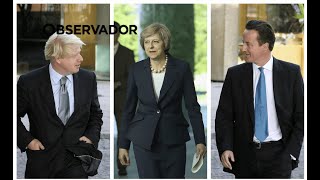 Enfim, o Brexit. Reveja a longa-metragem protagonizada por Cameron, May e Boris