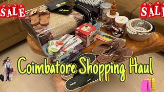 Coimbatore Shopping Haul | ഇതൊക്കെയാണ് ഞാൻ കോയമ്പത്തൂരിൽ നിന്ന് വാങ്ങിയത് |ഇത്രെയും വിലക്കുറവിൽ