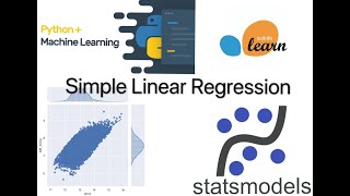 Simple Linear regression using python sklearn & statsmodels for Beginners