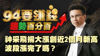 【94要賺錢 趨勢百分百】神采飛揚大漲創近2個月新高 波段漲完了嗎？｜20201126｜分析師 王信傑