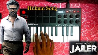 Hukum - Thalaivar Alappara Song Keyboard Cover | Anirudh | Superstar Rajinikanth | Jailer