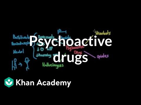 What are the effects of psychoactive drugs?