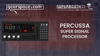 Percussa SSP DSP instrument \u0026 effects module - Gearspace @ Superbooth 2022