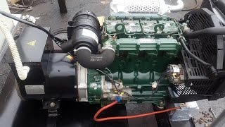 engine generator lister 20 kva testing