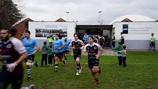 Cavalieri Union vs UR Capitolina 25.01.2024 - Ingresso in campo - SS 2024-2025 Cavalieri Union Rugby