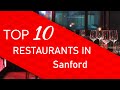 Top 10 best Restaurants in Sanford, North Carolina