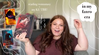 a five star, a let down, and my KU TBR ⚡️ROMANTASYATHON WEEK 1