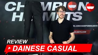 Dainese Casual Pants Review - ChampionHelmets.com