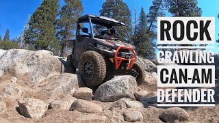 Rock Crawling with our Can-Am Defender