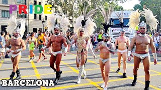 PRIDE Barcelona 2024 Marcha del Orgullo Gay 🌈 Barcelona, Spain 4K