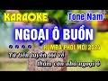 Ngoại Ô Buồn Karaoke Tone Nam Nhạc Sống Rumba Beat Phối Mới Nhất - Minh Đức Karaoke