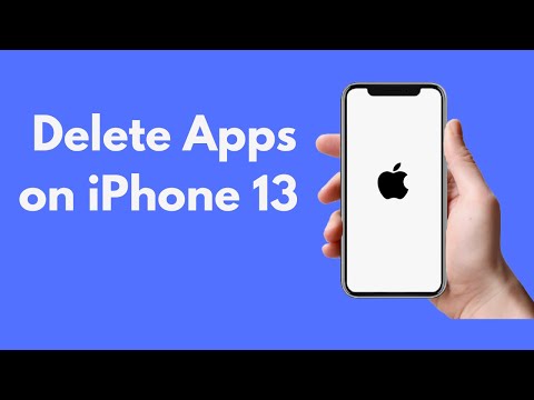 How to Delete Apps on iPhone 13