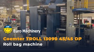 Coemter TROLL Roll Bag Making Machine – Versatile \u0026 Reliable!