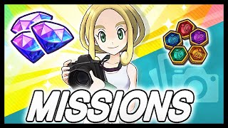 GET YO GEMS AND COINS! Viola Photo Creator Missions | Pokemon Masters EX