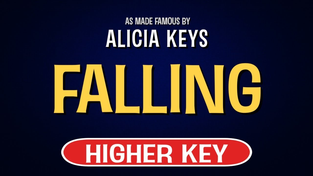 Alicia Keys - Fallin' | Karaoke Higher Key - YouTube