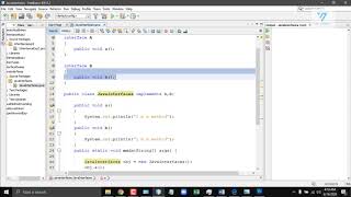 46 | implementing multiple interfaces in java (URDU) | java tutorial for beginners in urdu