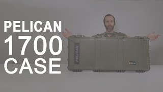 Pelican 1700 Case with Foam - OD Green