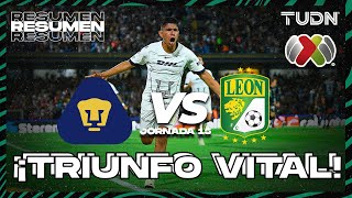 Resumen y goles | Pumas vs León | CL2024 - Liga Mx J15 | TUDN