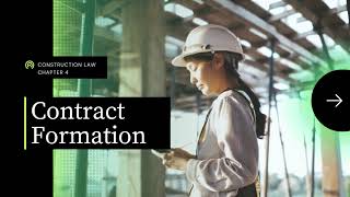 Construction Law Chapter 4 - Key issues in construction contracts