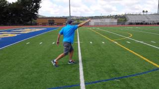 Softball throw technique