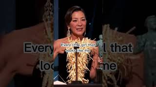 Michelle Yeoh inspiring young girls