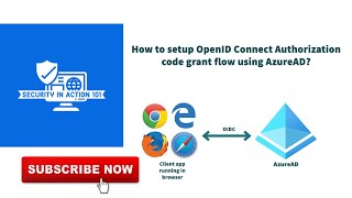 How to setup OpenID Connect Authorization code grant flow using AzureAD?