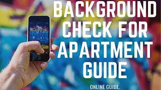 Background Check for Apartment Guide