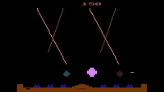 Atari 2600 Game Play, Missile Command