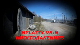 Hylätty VR:n huoltorakennus 2017