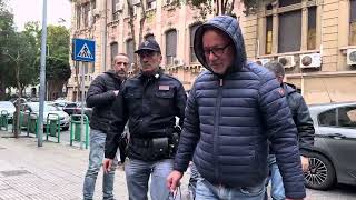 L’arresto di Domenico Ofria - operazione antimafia della Mobile di Messina