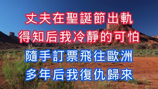 丈夫在聖誕節出軌，得知後我冷靜的可怕，隨手訂票飛往歐洲，多年後我復仇歸來！#情感故事 #心想事成 #独立养老 #孝子贤孙