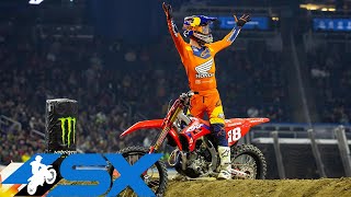 250SX Main Event Highlights -  Detroit 2022