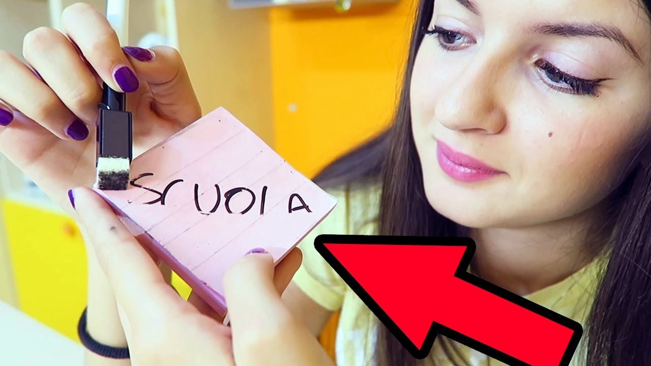 5 TRUCCHI PER LA SCUOLA! (Life Hacks ITA) - YouTube