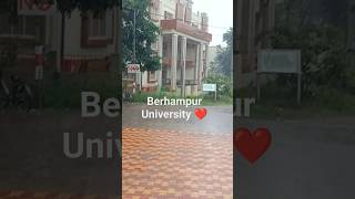 Unveiling the Delight of Rainy Days at Berhampur University Documentary #berhampuruniversity