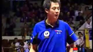 2003 liu guo zheng v.s.  chiang peng lung table tennis ping pong taiwan china