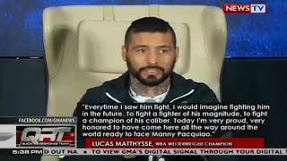 Bakbakang Pacquiao-Matthysse, bahagi ng adbokasiya ni Pacquiao para i-promote ang boxing sa Asya