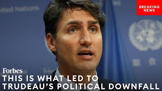 This Is What Led To Justin Trudeau's Political Downfall | Canada Prime Minister Resignation