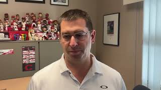 Reds GM Nick Krall explains what happened with Graham Ashcraft headed to IL with elbow injury