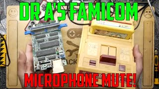 Nintendo Famicom Microphone Mute - Get rid of that noise TOTALLY \u0026 FOR FREE!