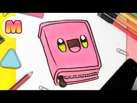 COMO DIBUJAR UN ESTUCHE KAWAII - Dibujos Kawaii Faciles - Como Dibujar ...