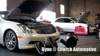 G35 (REVUP) Dyno @ Church Automotive