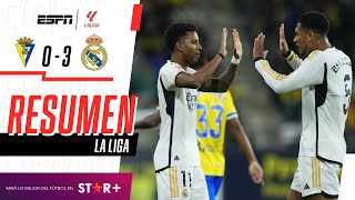 ¡SHOW DE GOLAZOS DE RODRYGO Y BELLINGHAM PARA EL MERENGUE! | Cádiz 0-3 Real Madrid | RESUMEN