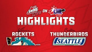 Kelowna Rockets at Seattle Thunderbirds 01/18 | WHL Highlights 2024-25