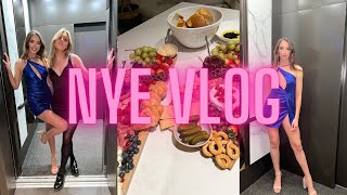 NYE VLOG: Get Ready With Us, Charcuterie Board, Party, Etc