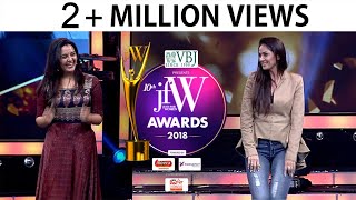 Simran and Manju Warrier Dance at JFW awards 2018