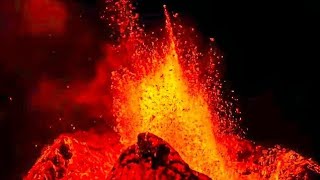 UP CLOSE WITH A VOLCANO GEYSER! ICELAND VOLCANO ERUPTION! REAL SOUND-2021