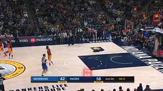 Luka Doncic gets ejected for the first time for kicking the ball | Mavs vs Pacers 2019