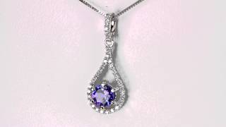 Tanzanite Pendant .54 Carat BVV Color