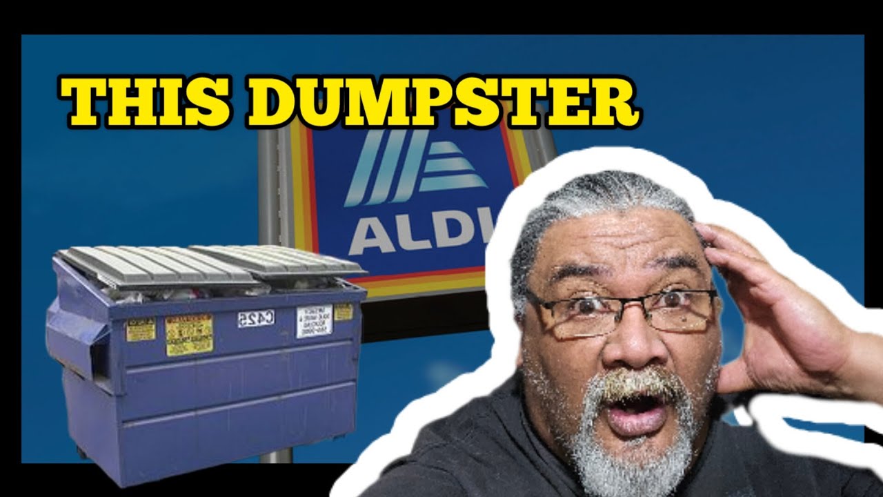 Dumpster Diving Aldi Left A Few Things Youtube